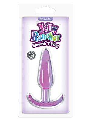 Λεία Πρωκτική Σφήνα NS Novelties Jelly Rancher - Μωβ