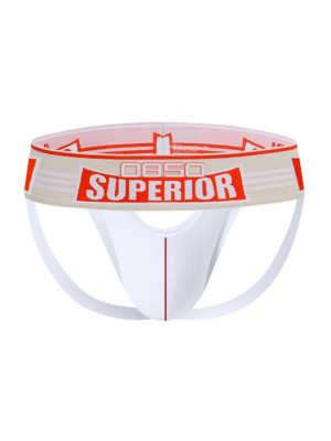 Sexy Men's Underwear Jock Strap White