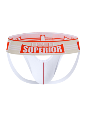 Sexy Men's Underwear Jock Strap White-L
