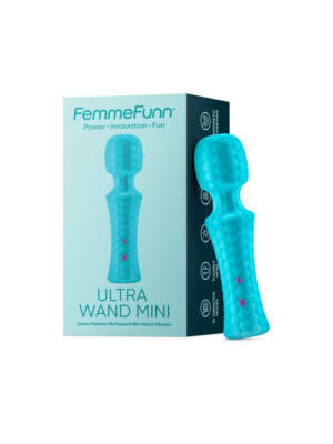 Femmefunn Ultra Wand Massager Mini- Turquoise