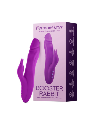 Femme funn Booster Rabbit Vibrator Purple