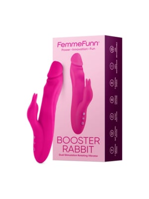 Femme funn Booster Rabbit Vibrator Pink