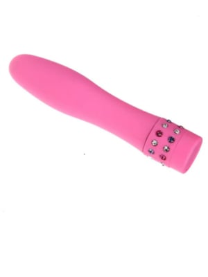 Mini Diamond Vibrator Pink