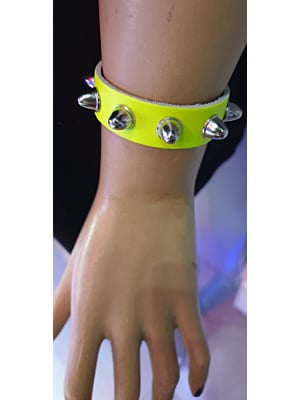 HANDMADE LEATHER WRISTBAND - GREEN