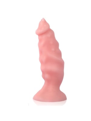 Coral Silicone Anal Dildo Pink