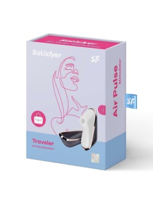 Αναρροφητής Κλειτορίδας - Satisfyer Pro Traveler White