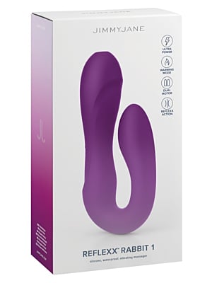 Jimmyjane - Δονητής Rabbit με Remote Control 16.9cm - Μωβ