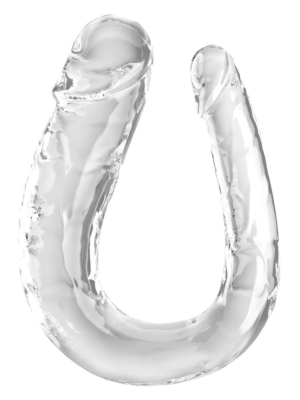 Pipedream King Cock King Cock Double Trouble M - Transparent