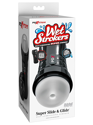 Pipedream PDX Extreme - Wet Strokers - Slide & Glide - Transparent