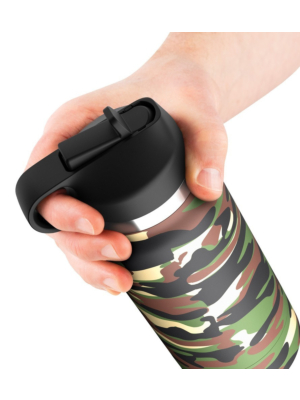 Pipedream PDX Plus - Fap Flask Happy Camper - Transparent