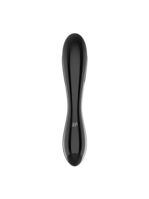 Satisfyer Dazzling Γυάλινο Dildo Μαύρο