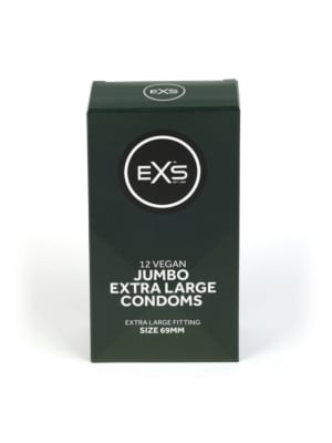 Exs Jumbo Condoms - 12pcs