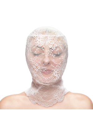 Fetish & Fashion - Lace Hood - White - Alternate Package