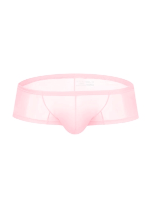 Men's Breathable Boxer - Brief Sheer Elegance Quick-Dry Ultra-Soft Pink