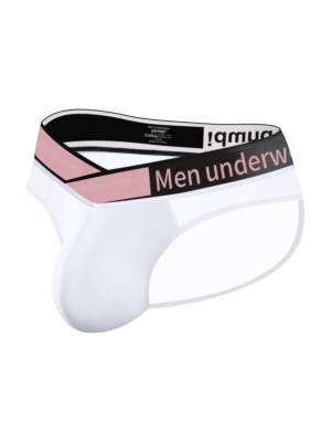PUMPCLUB CloudFit Mesh Brief – Men’s Premium Underwear White