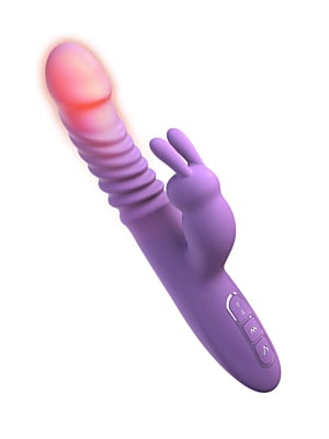 Her Rabbit Vibrator - Παλινδρομικός και Θερμαινόμενος Δονητής Κουνελάκι (Μωβ)