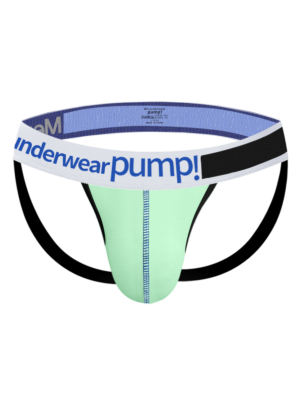 Cotton Mens Fetish Jockstrap Green
