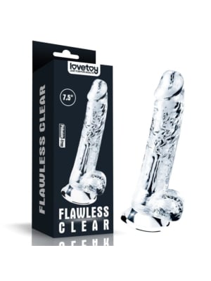 Lovetoy 7.5'' Flawless Clear Dildo