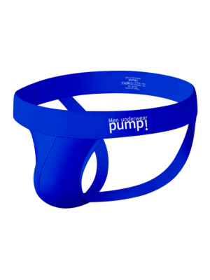 Pump Men's Sexy Cotton  Jockstrap Blue-M