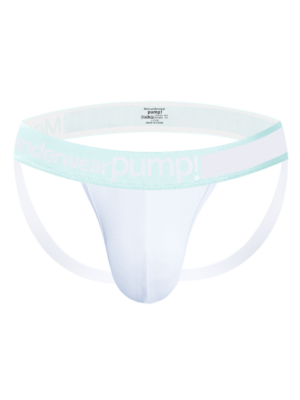 Cotton Mens Fetish Jockstrap White