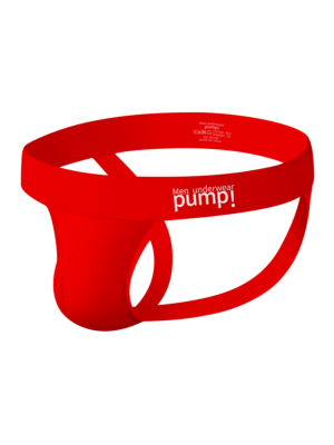 Pump Men's Sexy Cotton  Jockstrap Red