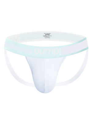 Cotton Mens Fetish Jockstrap White-L
