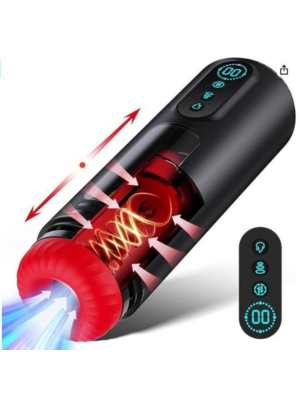 Silicone Masturbator 9 fuction Sucking And Thrusting