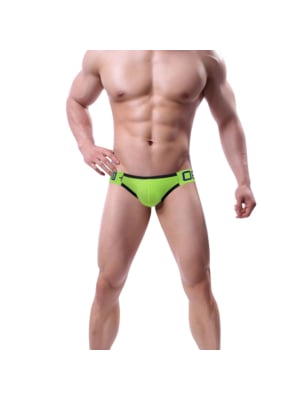 Men's Panties Jockstraps - Underwear Green-L