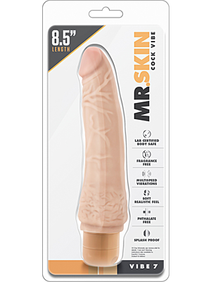 Ρεαλιστικός Δονητής Dr. Skin Vibe #7 21.5 εκ.