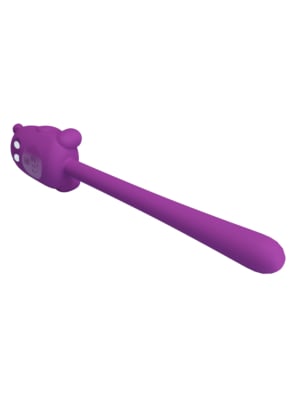 CUTE BEAR, Flirting Stick, 7 vibration functions, Magnetic USB charging