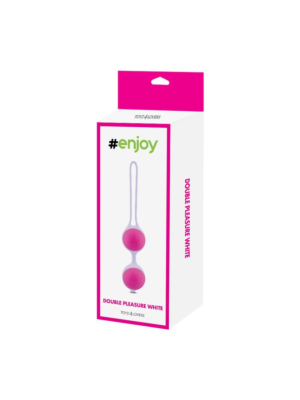 Vaginal balls Bi-Balls Double White