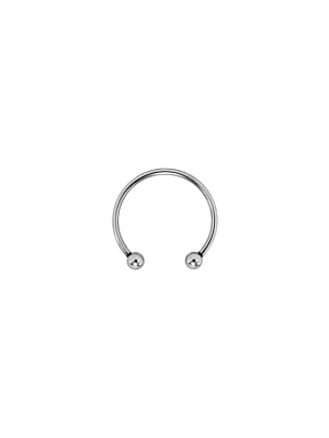 Torc open metal glans ring 2.8cm