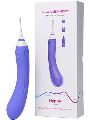 LOVENSE -App Controlled HYPHY DUAL-END VIBRATOR