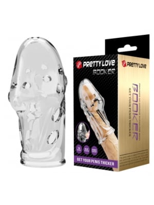 Pretty Love Penis Sleeve – Booker (Clear)