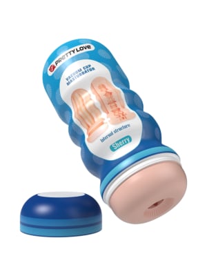 Pretty Love Sherry Multi-Texture Vacuum Cup Masturbator