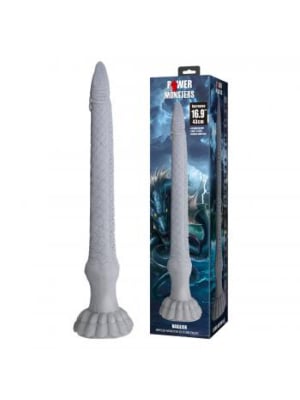 Power Monsters Basilisk – 43 cm Rippled Monster Silicone Dildo