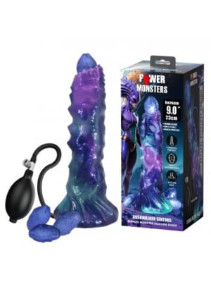 Power Monsters DuskWalker Sentinel – 23 cm Rippled Monster Silicone Dildo