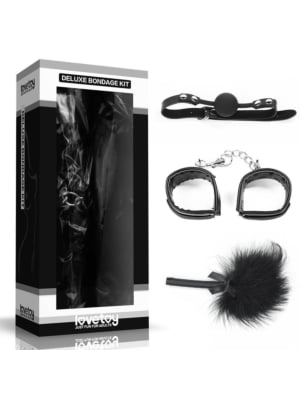 Lovetoy Deluxe Bondage Kit Black III