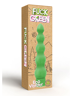 Πρωκτικός Δονητής Fuck Green Eco Vibrator - Πράσινος