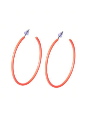 Neon Orange Earring