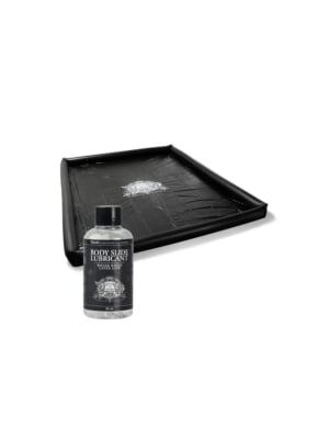 Body Slide Massage Mat with 80 ml Lubricant