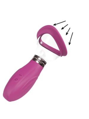 Delightful - Rechargeable Vulva and Breast Pump - Pink