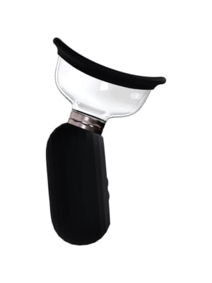 Dazzling - Rechargeable Vulva and Breast Pump - Black