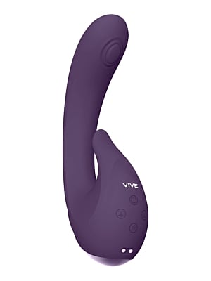 Vive Miki Pulse Wave & Flickering G-Spot Vibrator – Purple