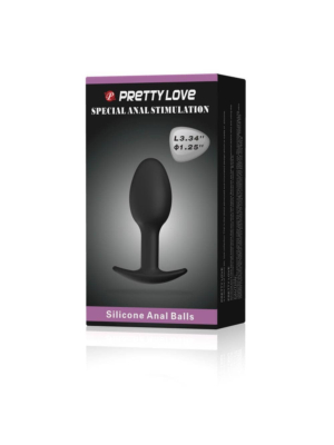 Pretty Love Heavy Balls Silicone Butt Plug