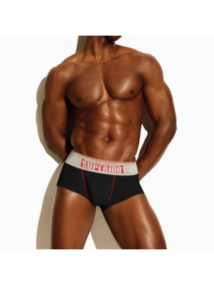 Men's Boxer Briefs Underwear Wide Waistband Cotton -S