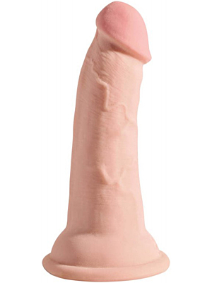 King Cock Triple Density 13cm Cock - Flesh