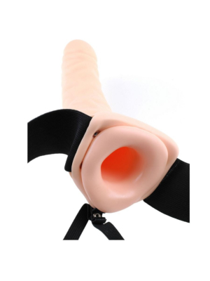 Pipedream Fetish Fantasy Series Hollow Strap-On 20cm Flesh