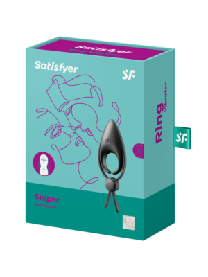 Satisfyer Sniper Black Vabriting Phallic Ring