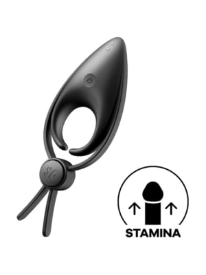 Satisfyer Sniper Black Vabriting Phallic Ring 